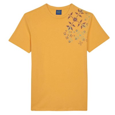 Tee-shirt Manches Courtes OXBOW TASTA - Col Rond, Motif épaule, Coton Et Polyester Recyclé - Hiver 2025