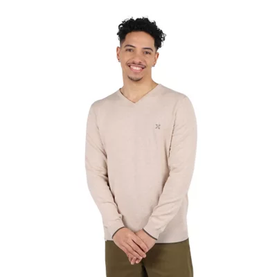 Sweat Homme Oxbow Beige – Motif Graphique – Taille M – Manches Longues (bon état)