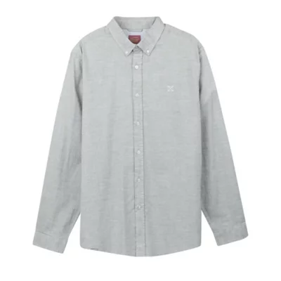 Chemise Homme OXBOW Verte - Taille L - Coton - Manches Longues - Occasion Très Bon état