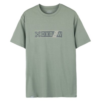 Tee-shirt Manches Courtes OXBOW FRAMED - Col Rond, Motif Surf, Coton Peigné Et Polyester Recyclé - 8