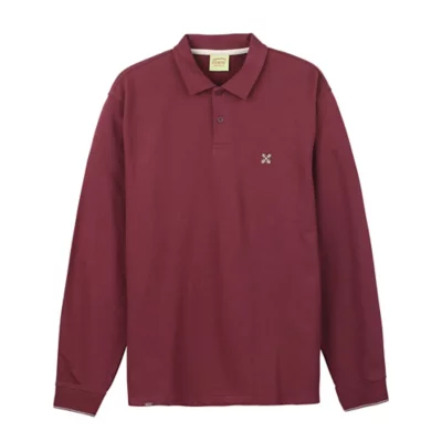 Polos Oxbow Polo Manche Longue Homme Intersport Chemise à Manches