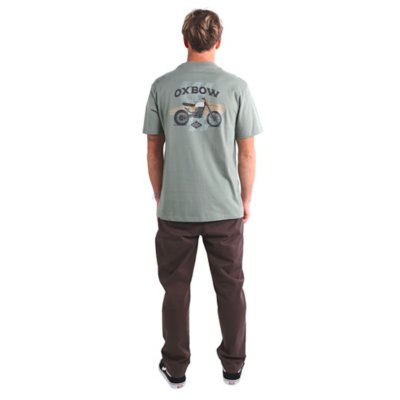 Tee-shirt Manches Courtes OXBOW FRAMED - Col Rond, Motif Surf, Coton Peigné Et Polyester Recyclé - 7
