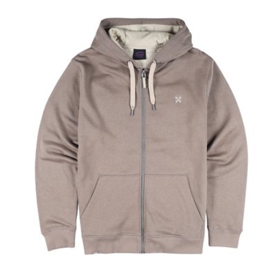 Oxbow Sweatshirt Zippe Homme Salet