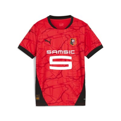 maillot de football enfant stade rennais domicile replica 24/25