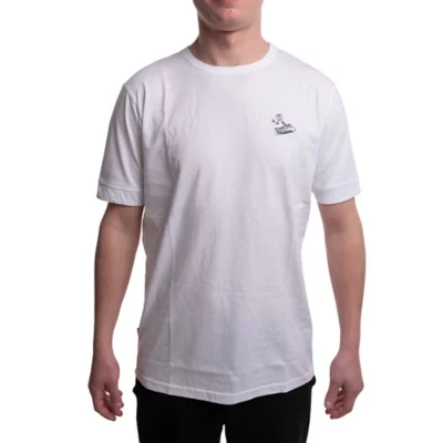 Vintage 90s Papoose Maine Resort Pond T Shirt Mens M White