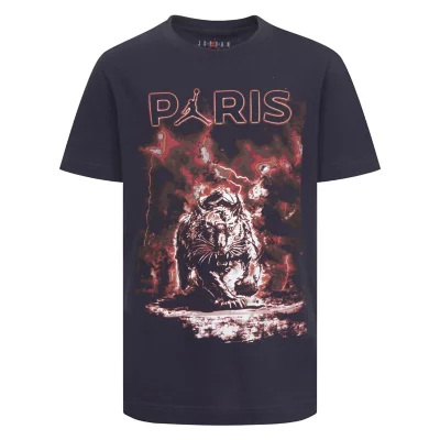 Tee-shirt À Manches Courtes Garçon Jordan Lightning Paris Saint-Germain NIKE