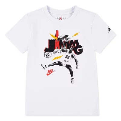 Tee-shirt À Manches Courtes Garçon Jordan MJ Blanc NIKE INTERSPORT