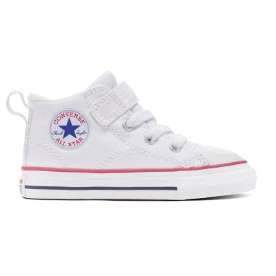 Converse haute shop blanche intersport