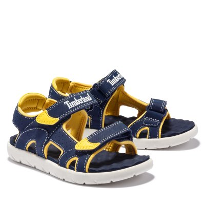 Sandales Gar on PERKINS ROW 2 STRAP BLEU TIMBERLAND INTERSPORT