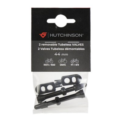 Valves Tubeless Vélo 44 Mm - Compatibles VTT, Route, Gravel, étanches Et Faciles à Installer