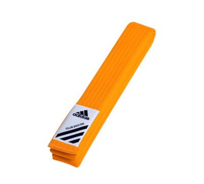 Ceinture De Judo Pique ORANGE ADIDAS INTERSPORT