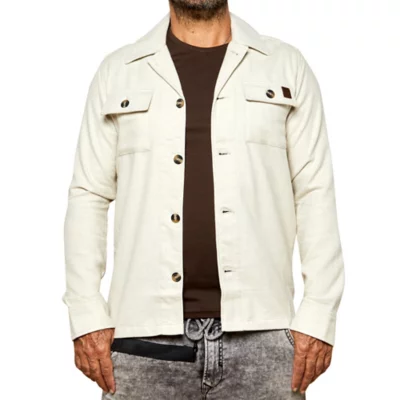 Chemise Sahara Homme – XXL Beige – Manches Longues – Dos Ventilé – Plein Air