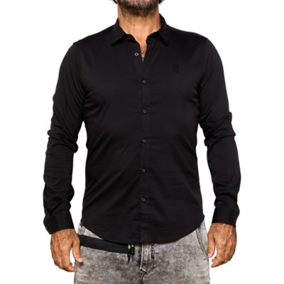 Chemise SmartPak Piper Sun Manches Longues 1/4 Zip - Noir Animal Print, Taille Petit