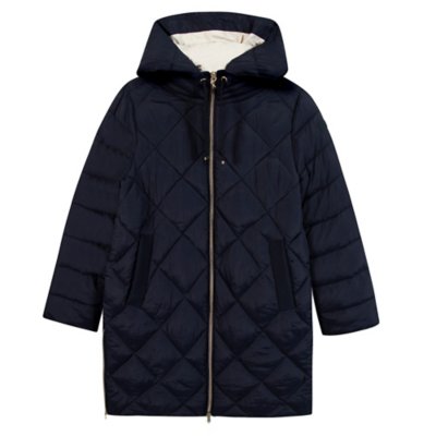 Doudoune TBS Femme Taille 38 - Bleu Marine - Occasion Très Bon état