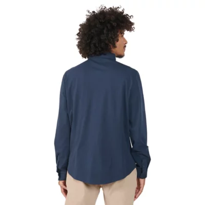 Chemises Manches Longues Bleu/Écru Homme Salty Crew Flannel Bleu