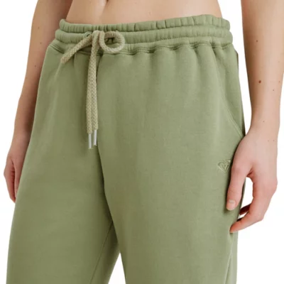 Sweat à Capuche Roxy Surf Stoked Crew - Polaire Brossée, Coupe Regular, Sérigraphie Sur Le Devant