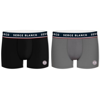Boxer homme en coton - Lot de 2 Multicolore BCX2FR  SERGE BLANCO