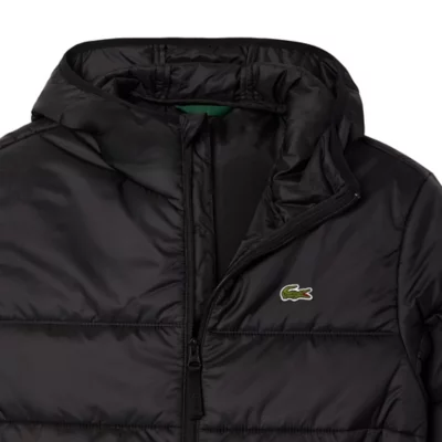 Doudoune Homme Matelassée Noir LACOSTE INTERSPORT