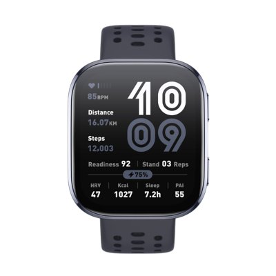 Montre GPS Cardio Bip Noir AMAZFIT INTERSPORT