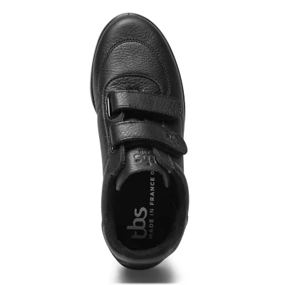 TBS BIBLIO Basket Femme NOIR - Chaussures Confortables Pour Marche Sportive 40 EU