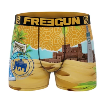 Boxer FREEGUN têtes de mort homme