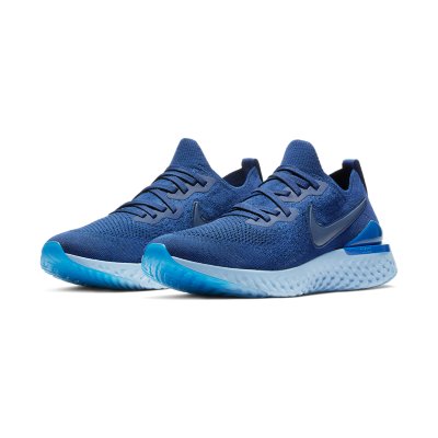 nike epic react flyknit femme bleu