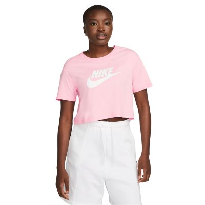 Tee-Shirt Nike Femme Sportswear Manches Longues Gris - T-shirt