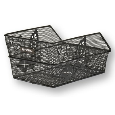 Kit 2 Réflecteurs Basil Pour Panier De Vélo - Multicolore, Sécurité Nuit, Accessoire Sport Et Ville