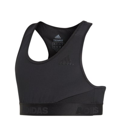 Brassière de sport femme Adidas 3S BT - Noir/Blanc - Dos nageur -  Technologie AEROREADY Black - Cdiscount Sport