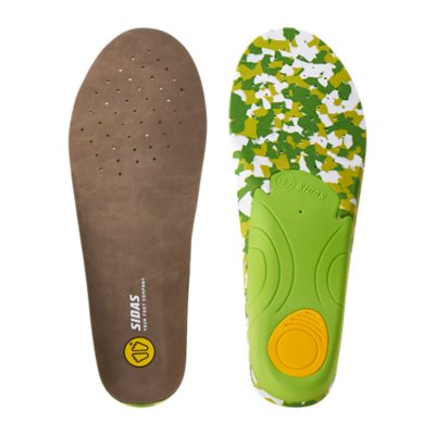 Semelles Sport Sidas Play 3D - Taille 42-43, Bleu - Amorti, Stabilité, Antibactérien - Pour Sports Collectifs