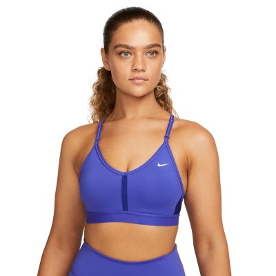 Brassière de sport col en V à maintien normal avec coussinet une