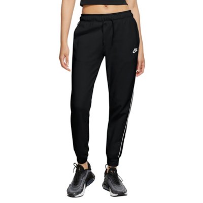 Pantalon Jogging Femme en Coton Pantalon Jogging Femme Chic Élastique  Taille Haute avec Poche Pantalon de Training Sport Yoga et Fitness 1-Blanc  S : : Mode