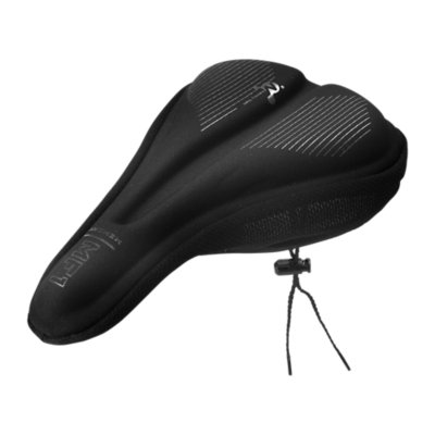 Housse de selle de vélo, housse de selle de vélo ergonomique en gel, housse  de selle