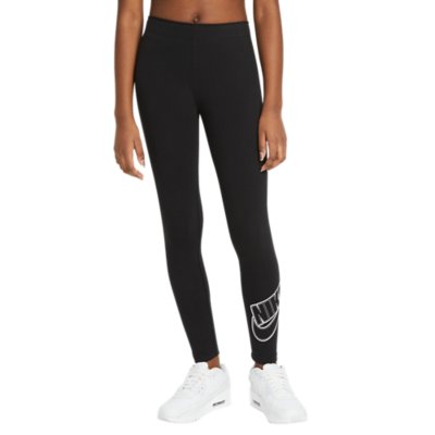 NIKE G NSW FAVORITES GX HW LEGGING DV0350-010 White-Black