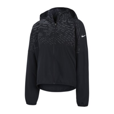 Nike Veste Running Coupe-Vent - Noir