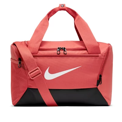 Sac De Sport Adulte Brasilia Orange, noir et blanc NIKE