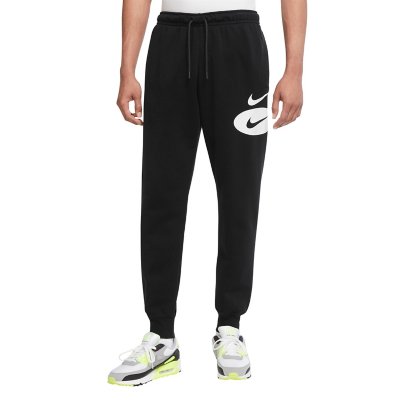 Nike Sportswear Swoosh Pants - Black/White – Footkorner