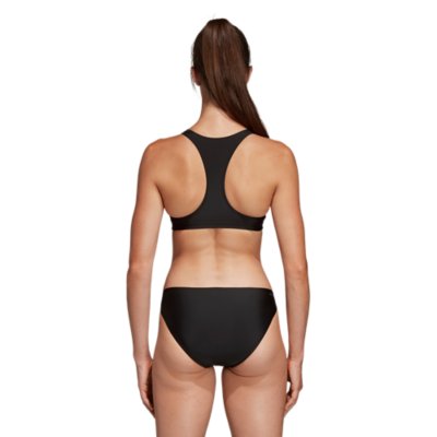 Maillot De Bain 2 Pieces Femme 3 Stripes NOIR ADIDAS INTERSPORT