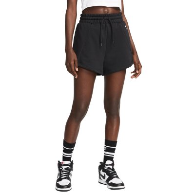 Nike air fleece shorts womens online