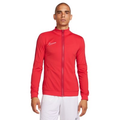 Survêtement Homme - Ensemble Veste Sweat et Pantalon de Jogging Sport -  Rouge - Manches longues - Multisport