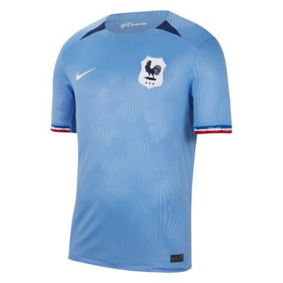 Maillot Football Europe 1 Nike bleu porté #12 Dri fit Homme