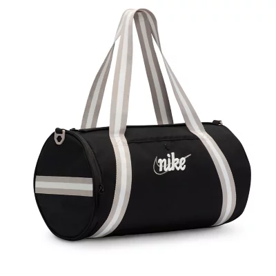Sac De Sport Adulte Heritage Retro Duffel (13L) Noir, gris et