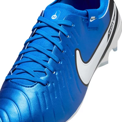 Chaussures De Football Moulées Enfant Legend 10 Club Orange et blanc NIKE