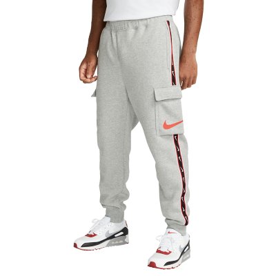 nike repeat pack jogger cargo à bande logo gris fer