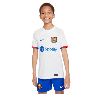 Maillot De Football Enfant FC Barcelone Ext rieur 23 24 NIKE