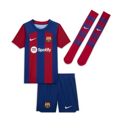 Ensemble De Football Enfant FC Barcelone Domicile 23 24 NIKE