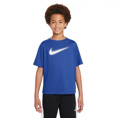 nike dri fit nike t shirt garcon Tee-shirt De Training À Manches Courtes Garçon Dri-FIT Multi+ NIKE