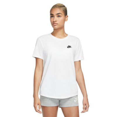 Nike NIKE SPORTSWEAR Blanc - Livraison Gratuite  Spartoo ! - Vêtements T- shirts manches courtes Femme 15,00 €
