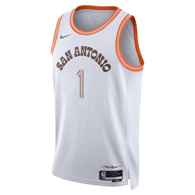 Maillot De Basketball Homme Victor Wembanyama San Antonio Spurs City ...