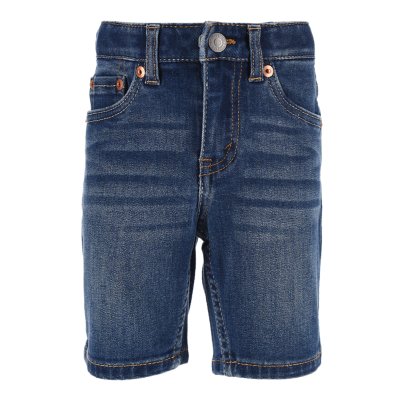 Levi's® SKINNY FIT DOBBY - Short En Jean - Buckeroo/denim Bleu Foncé